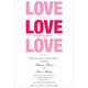 Triple Love Invitations Image 4 of 4